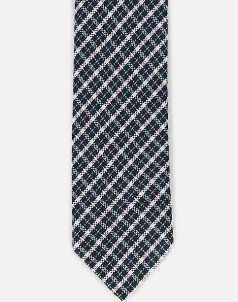 Black Patterned Tie